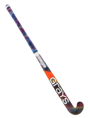 Grays JNR GX-CE Vortex Ultrabow Hockey Stick - Black/Yellow